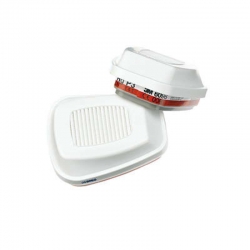 3m 6096 Hg Civa BuharıYarım / Tam Yüz Maske Gaz Filitresi...